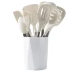 kitchen utensils set with holder