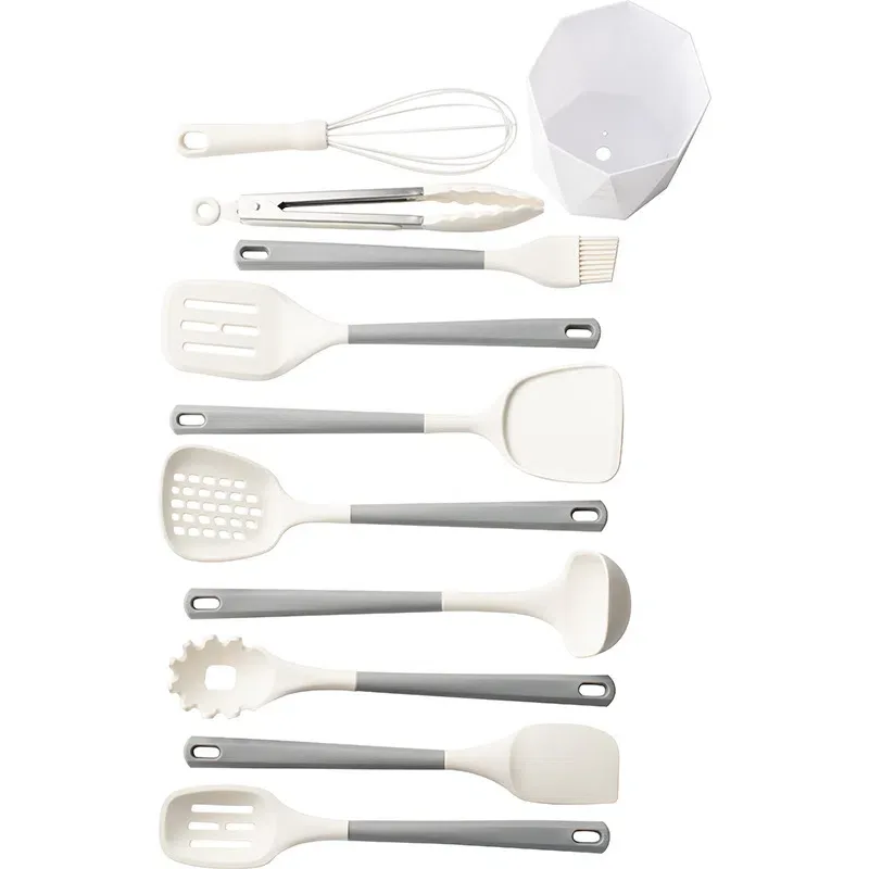 kitchen utensils set with holder
