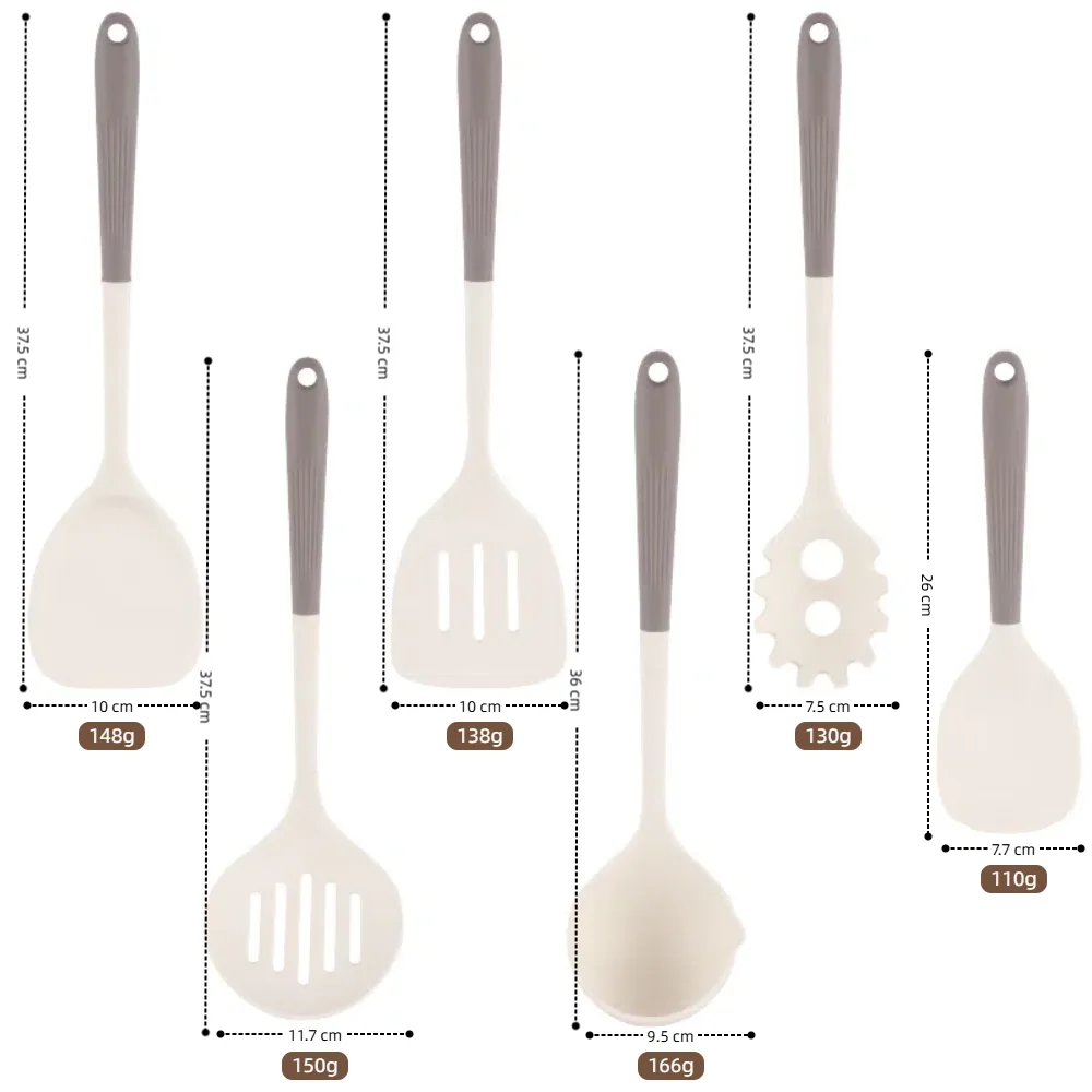 silicone kitchenware set