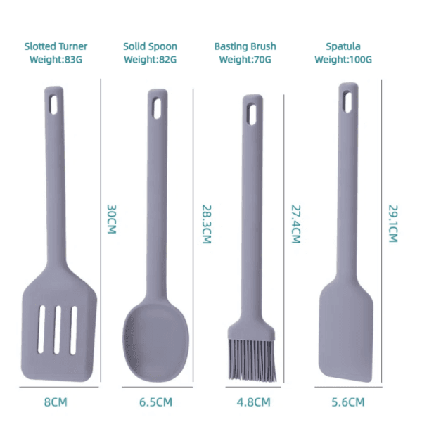 silicone utensils