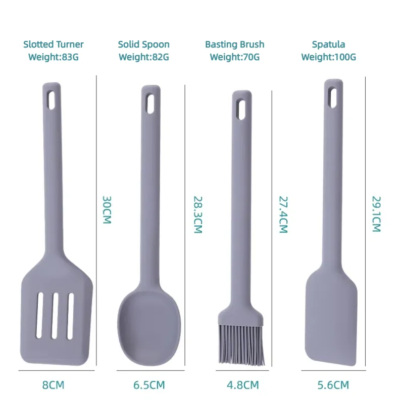 silicone utensils