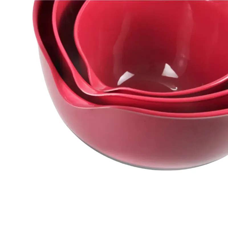 salad mixing bowl set