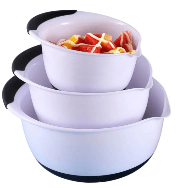 salad mixing bowl set