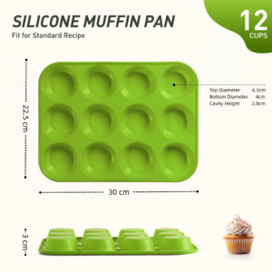 silicone muffin pan