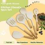 silicone kitchen utensil set