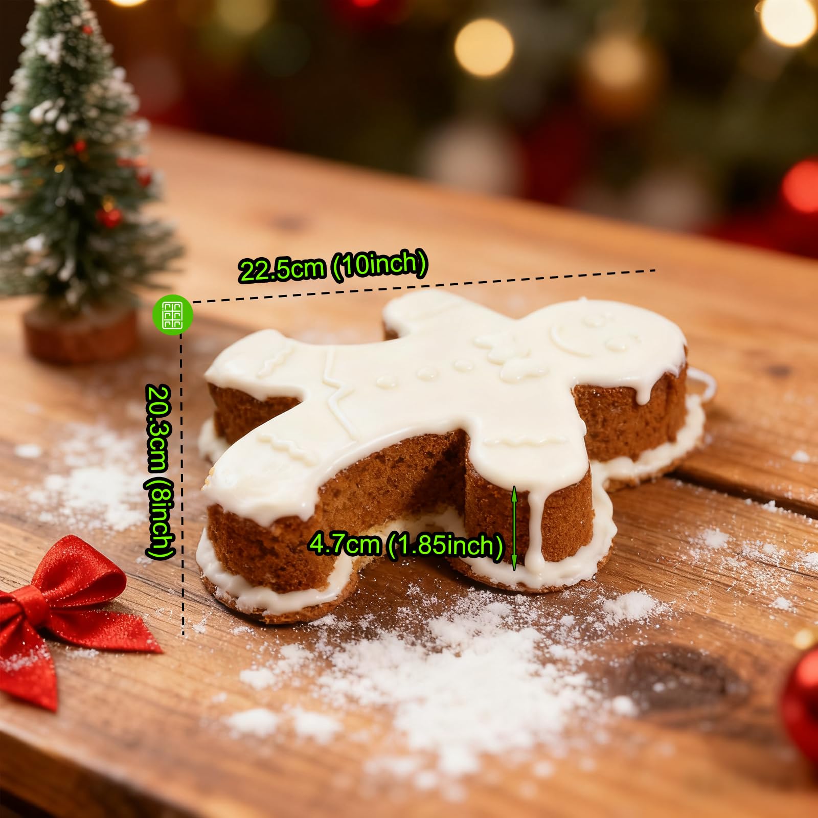Silicone cake molds