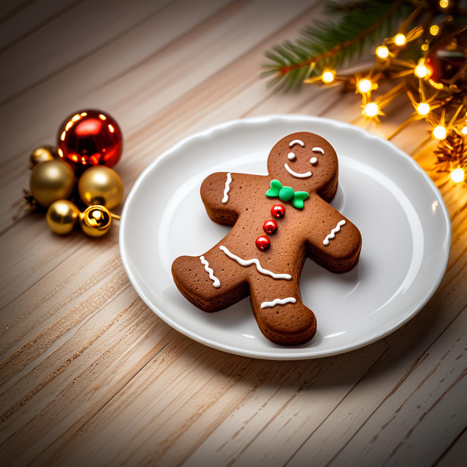 Gingerbread Man Cake Molds